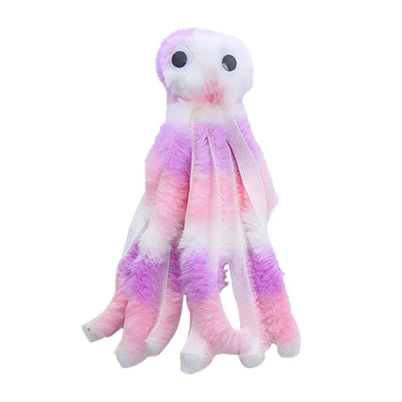 Plush Octopus Cat Toy for Kittens