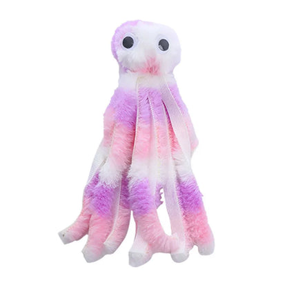 Plush Octopus Cat Toy for Kittens