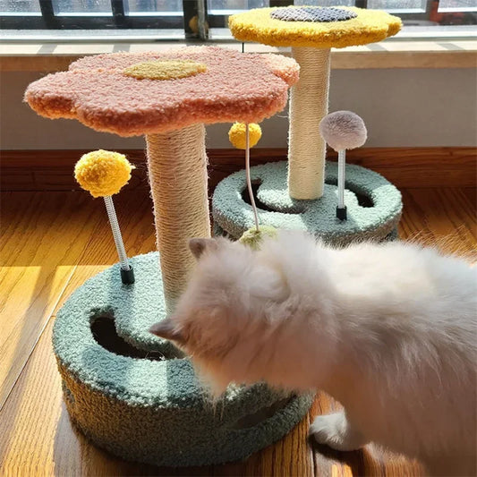 Turntable Sisal Cat Scratcher Toy