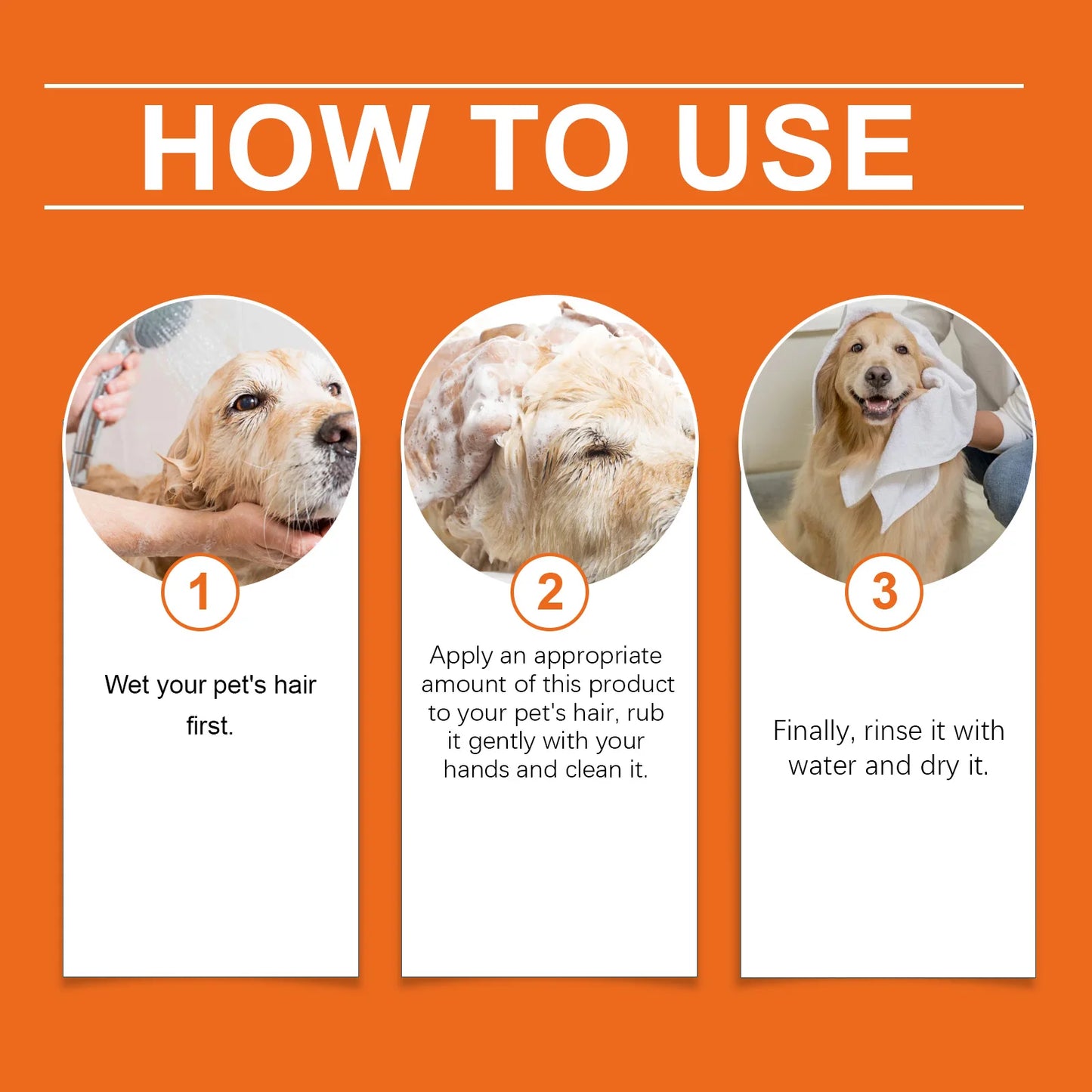Pet Anti-Dandruff Shampoo – Flea & Itch Control