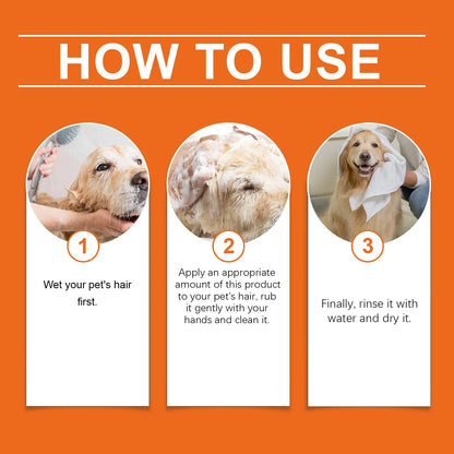 Pet Anti-Dandruff Shampoo – Flea & Itch Control