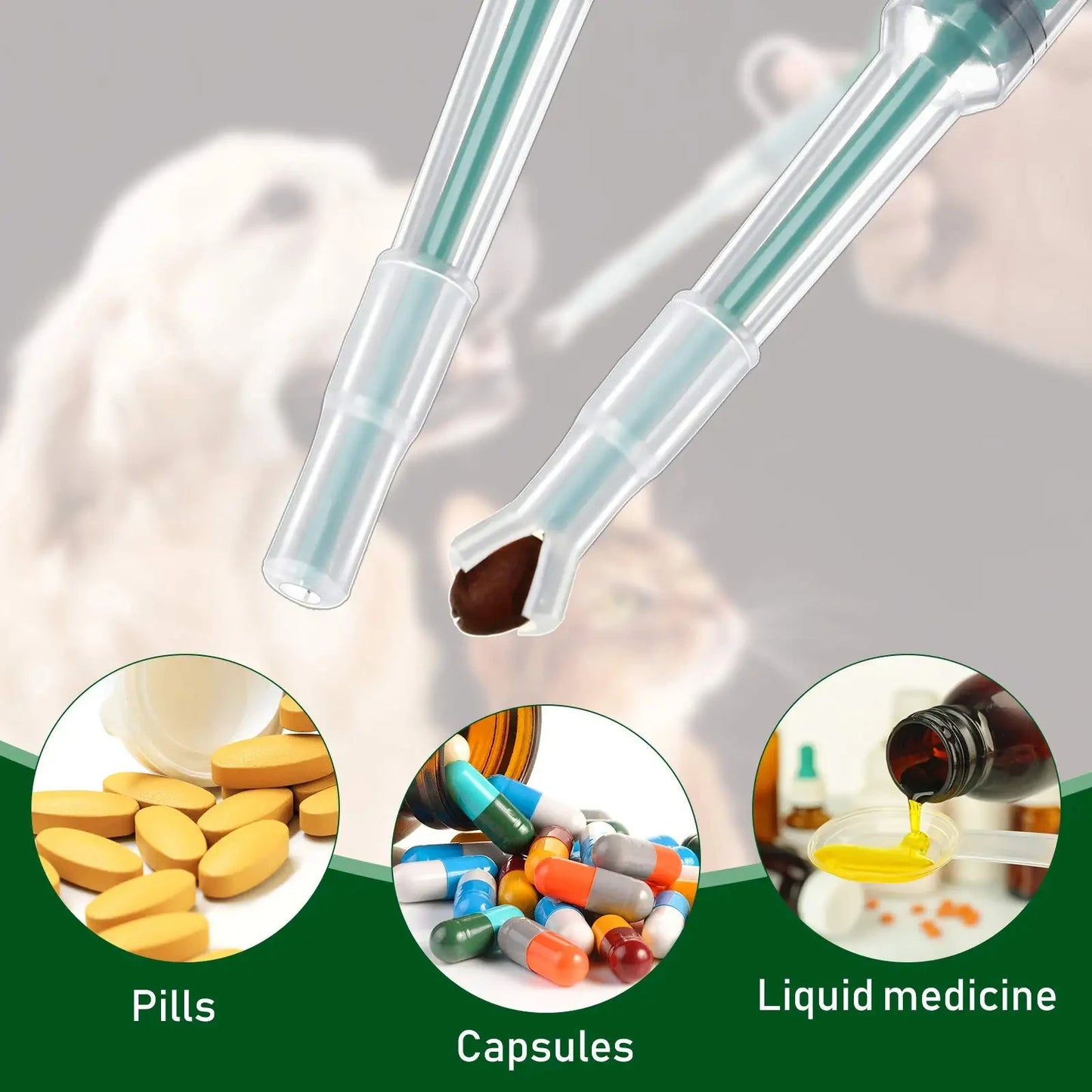 Pet Pill Dispenser – Easy Medication Feeder for Dogs & Cats