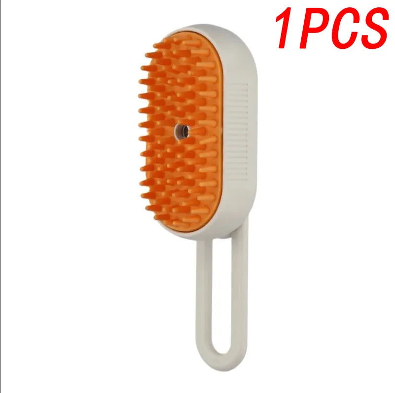 3-in-1 Electric Pet Grooming Brush – Hair Removal