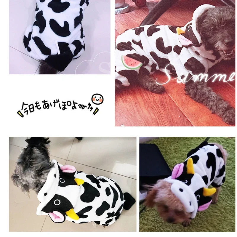 Soft Fleece Pet Hoodie for Small Dogs & Cats