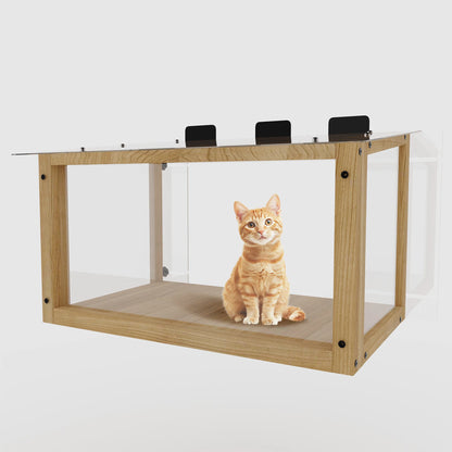 Waterproof Window Cat Perch – Indoor Catio
