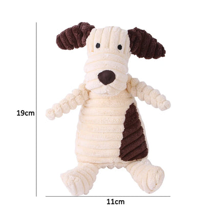 Plush Squeaky Dog Toy for Puppies