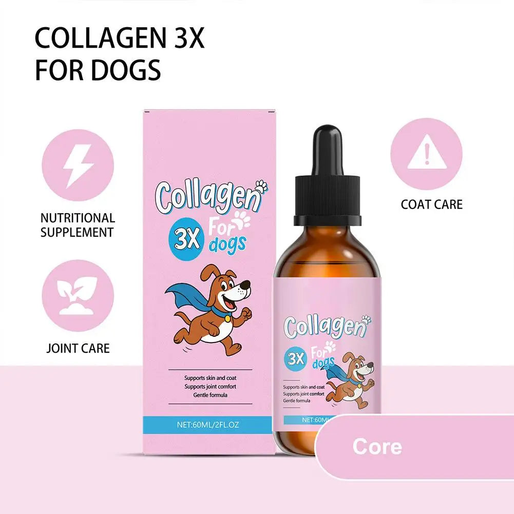 Dog Collagen Nutritional Drops – Hair & Skin Care 60ml