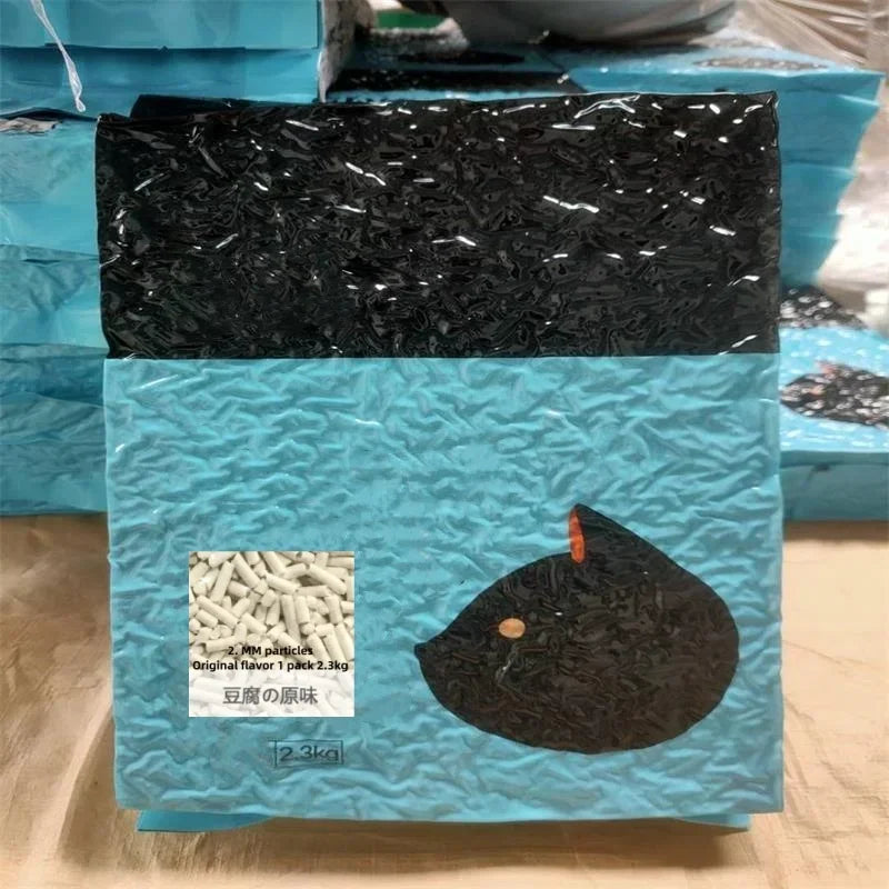 Semi-Enclosed Cat Litter Box with Scoop