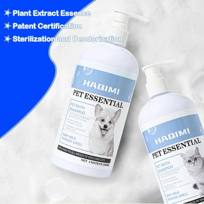 500ml Pet Shampoo – Anti-Itch Deodorizing Bath Gel