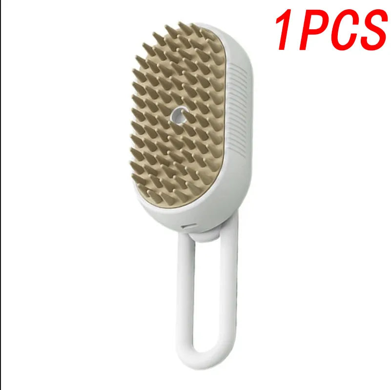 3-in-1 Electric Pet Grooming Brush – Hair Removal
