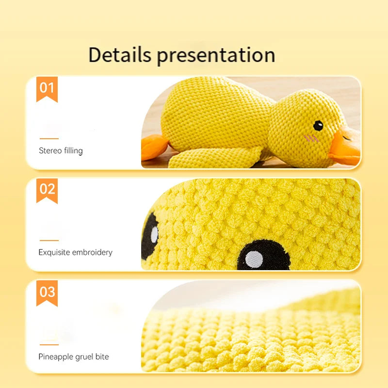 Dog & Puppy Plush Toy for Teething & Play