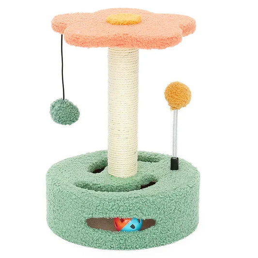 Turntable Sisal Cat Scratcher Toy