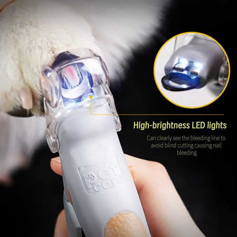 LED Pet Nail Clipper – Dog & Cat Grooming Tool