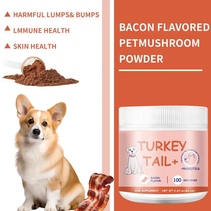 Bacon Flavored Pet Mushroom Powder – Appetite Booster (1/2/3pcs)