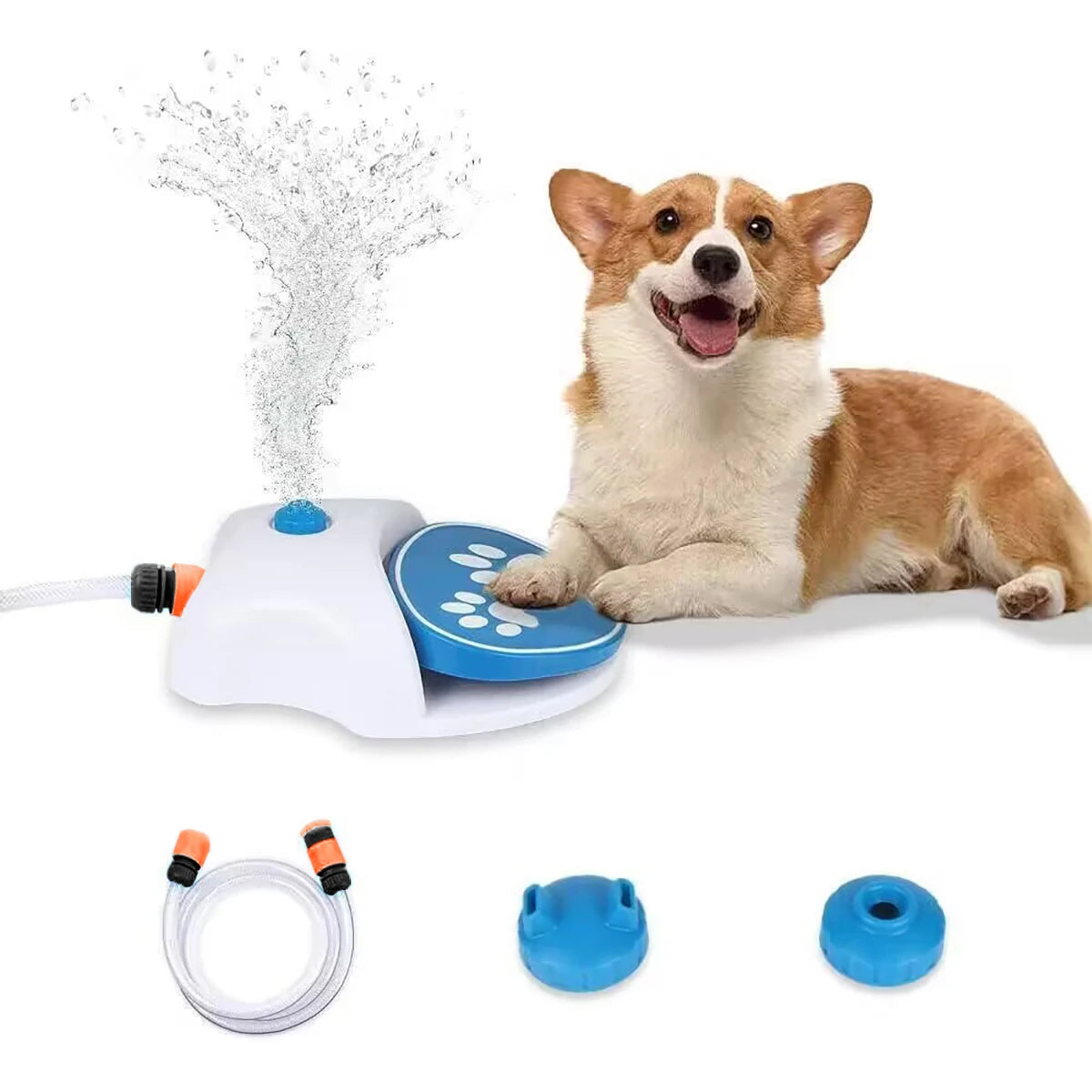 Pedal Activated Dog Water Fountain