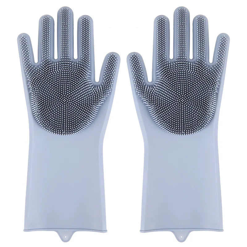 Dog & Cat Bathing Glove – Silicone Scrubber