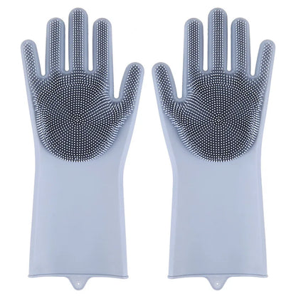 Dog & Cat Bathing Glove – Silicone Scrubber