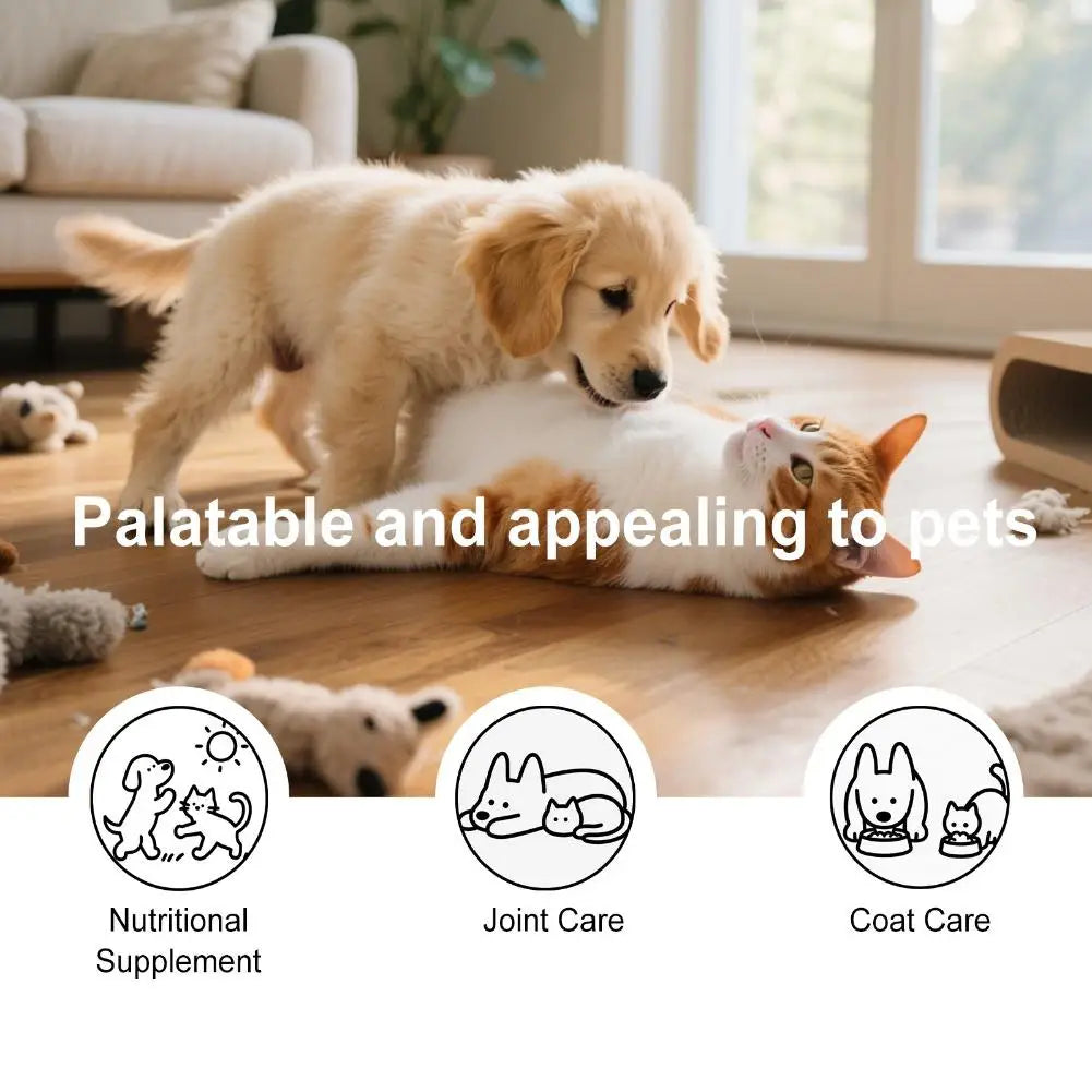 Pet Collagen Liquid Drops 60ml – Healthy Fur & Skin Support