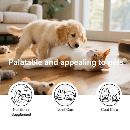 Pet Collagen Liquid Drops 60ml – Healthy Fur & Skin Support