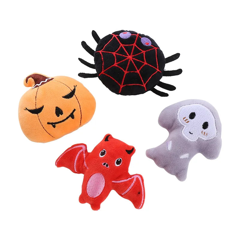 Halloween Bat & Spider Catnip Cat Toys