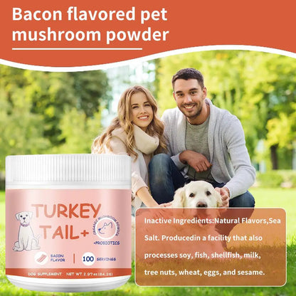 Bacon Flavored Pet Mushroom Powder – Appetite Booster (1/2/3pcs)