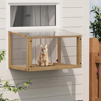Waterproof Window Cat Perch – Indoor Catio
