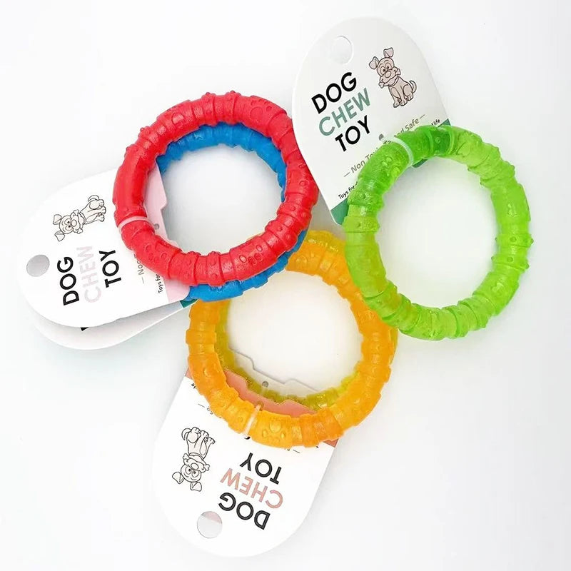 Interactive Rubber Dog Toys for Small Dogs