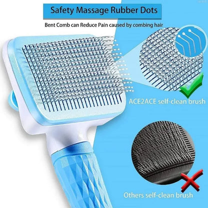 Dog & Cat Hair Remover Brush – Grooming Tool