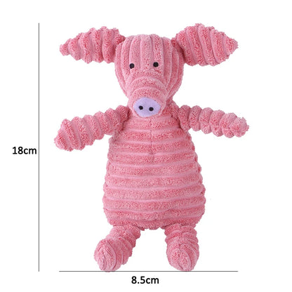 Plush Squeaky Dog Toy for Puppies