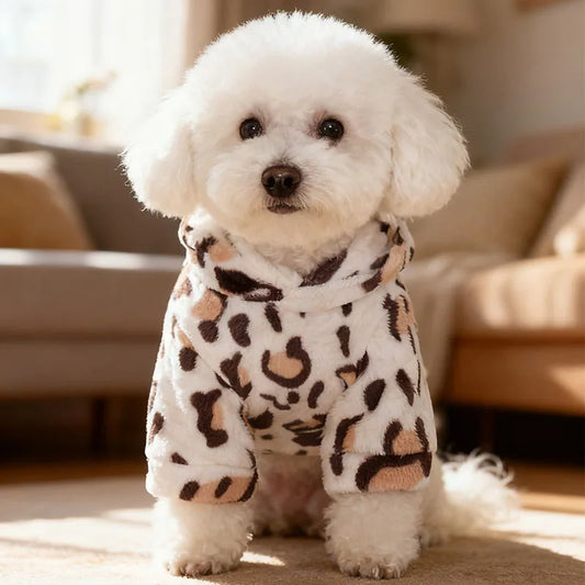 Warm Flannel Pet Clothes for Dogs