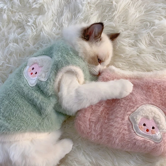 Warm Winter Clothes for Cats & Small Dogs