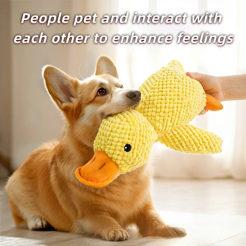 Dog & Puppy Plush Toy for Teething & Play