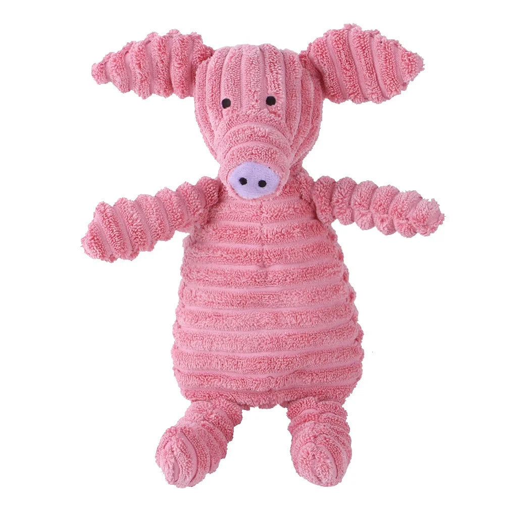 Plush Squeaky Dog Toy for Puppies