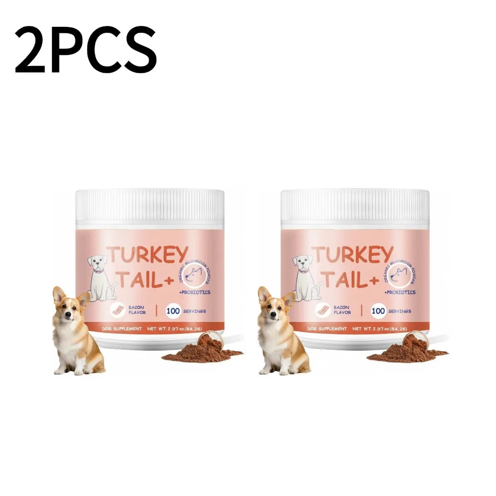 Bacon Flavored Pet Mushroom Powder – Appetite Booster (1/2/3pcs)