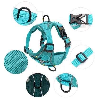 Dog Walking Harness for French Bulldog Pug