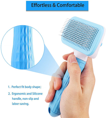 Dog & Cat Hair Remover Brush – Grooming Tool
