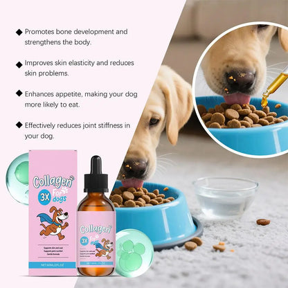 Dog Collagen Nutritional Drops – Hair & Skin Care 60ml