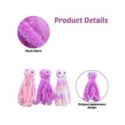 Plush Octopus Cat Toy for Kittens