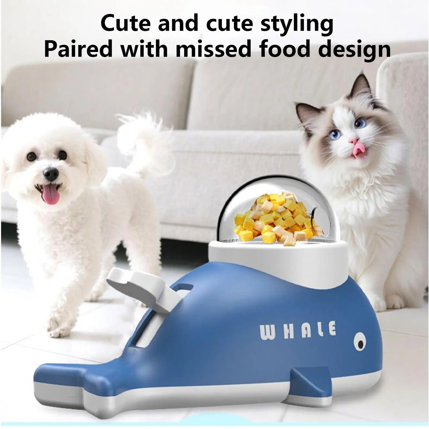 Whale Treat Dispenser Dog Toy – Slow Feeder