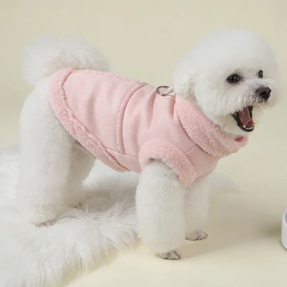 Plush Winter Vest for Small Dogs & Cats