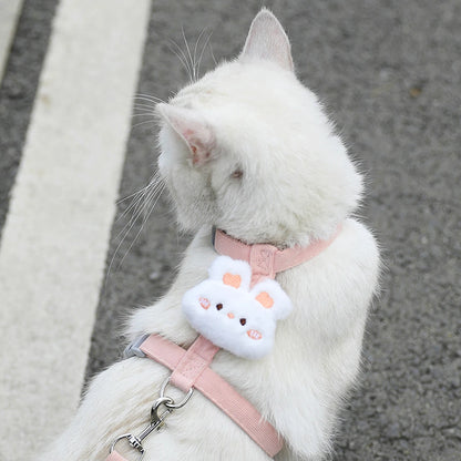 Adjustable Cat and Dog Harness Set