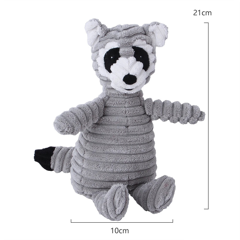 Plush Squeaky Dog Toy for Puppies
