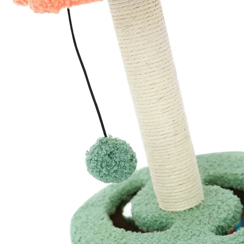 Turntable Sisal Cat Scratcher Toy