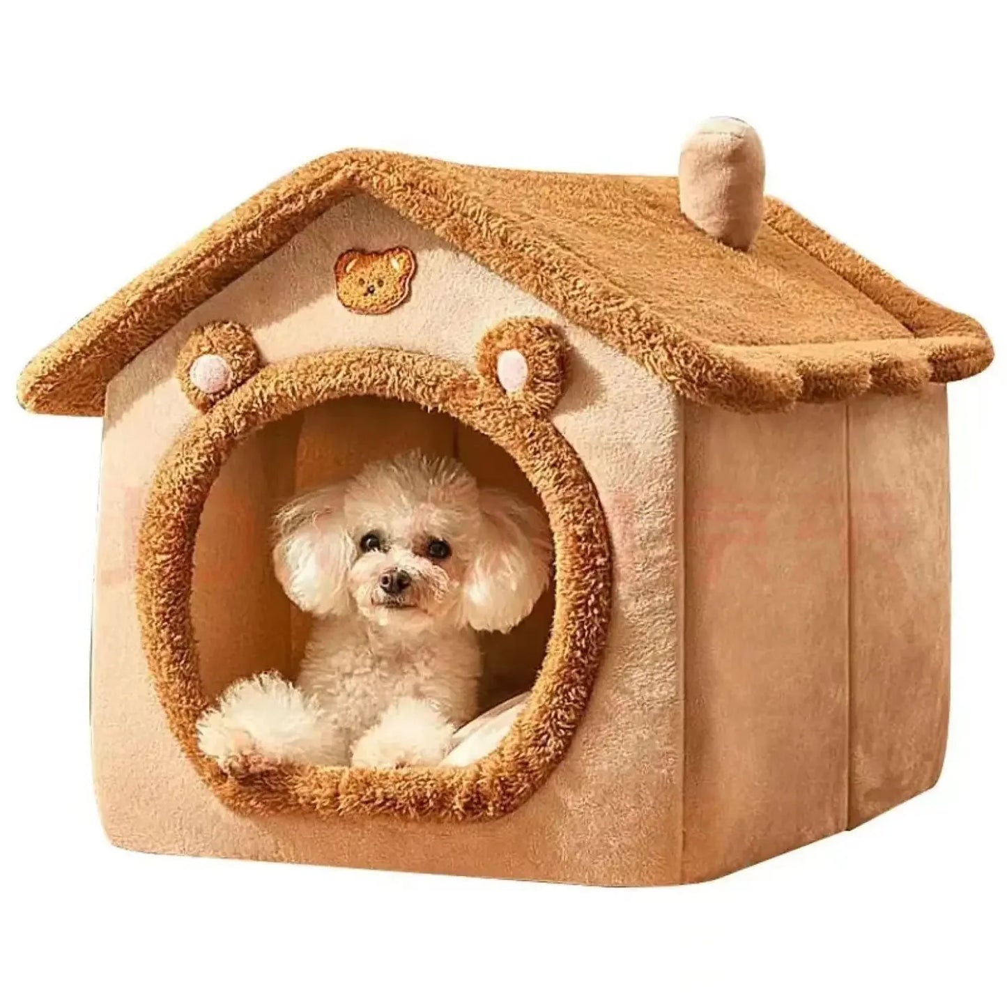 Warm Pet Tent Bed – Dog & Cat Kennel