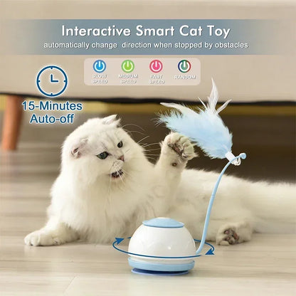 USB Rechargeable Rotating Cat Toy