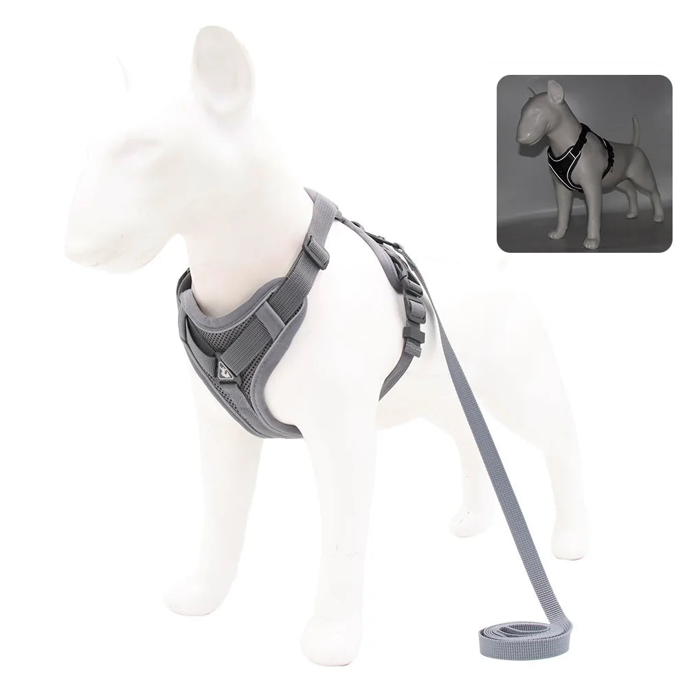 Dog Walking Harness for French Bulldog Pug