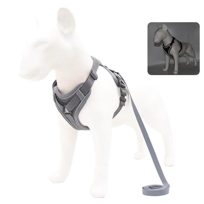 Dog Walking Harness for French Bulldog Pug