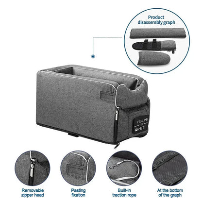 Portable Pet Travel Bed – Dog & Cat