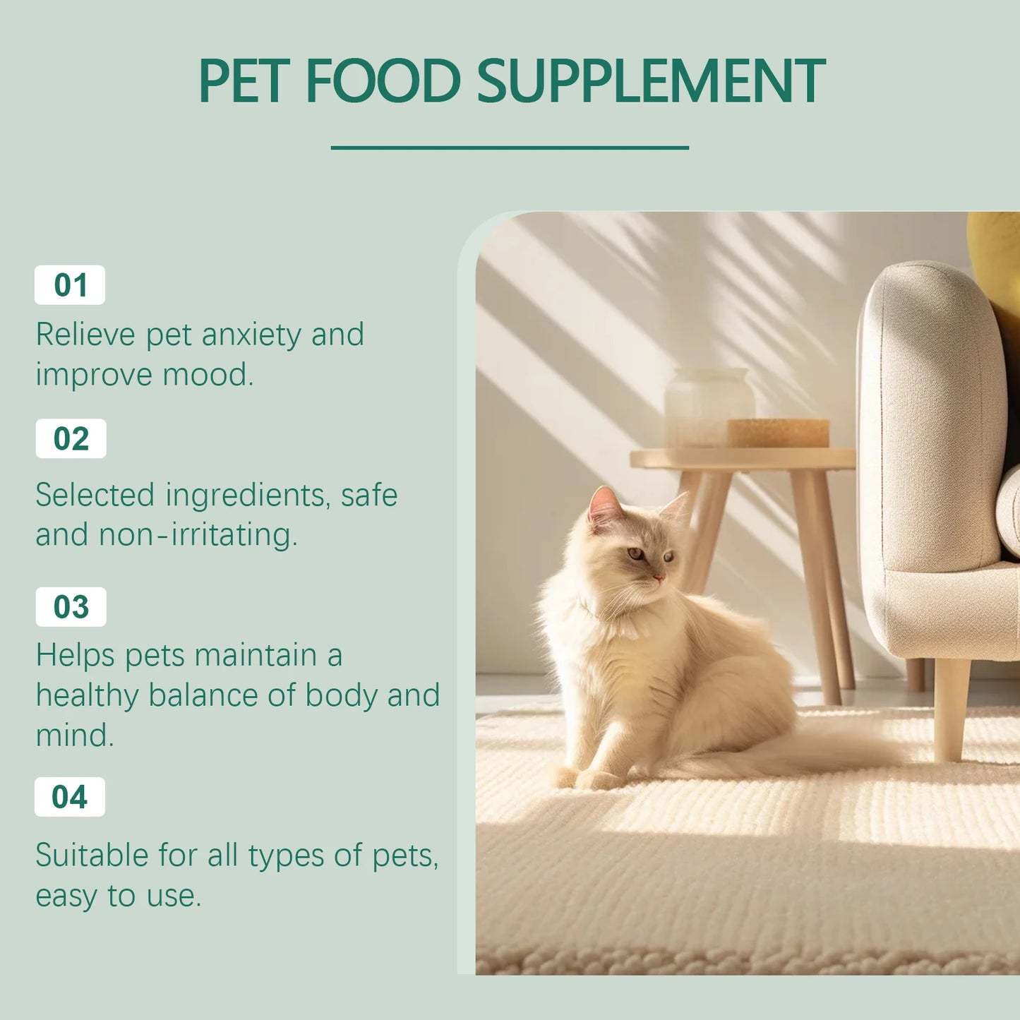 Pet Calming Supplement – Anxiety Relief Drops