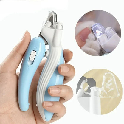 Professional LED Pet Nail Clippers – Dog & Cat Trimmer